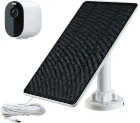 Gendoing 696231401046 Arlo Solar Panel Charger Compatible With Essential Spotlight/xl Spotlight