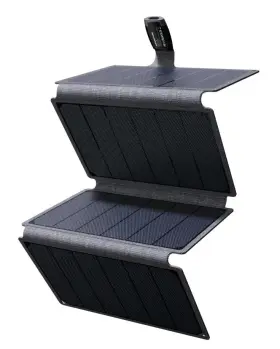 Gendome 810047962571 Foldable Portable Solar Panel 36w Ultralight Ourdoor Charger 5v/3.0a Max