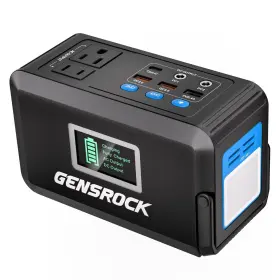 Gensrock 727458730708 Portable Power Station 88wh Camping Solar Generator Lithium Batter