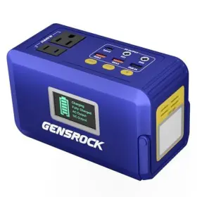 Gensrock 727458730722 Portable Power Station Camping Solar Generator 88wh Lithium Battery