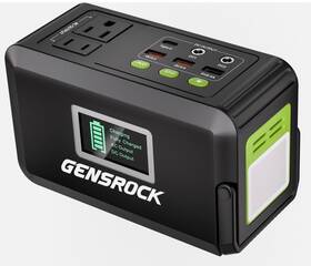 Gensrock B09zp9nyzk 88wh Portable Power Station Solar Generator 110v Ac Outlet Led Light