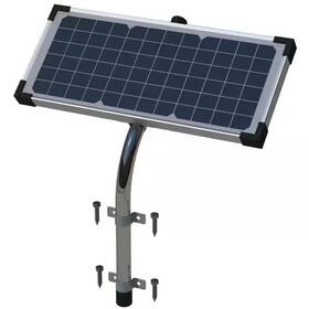 Ghost Controls 726084788459 10-watt Premium Monocrystalline Solar Panel Kit For Automatic Gate Openers