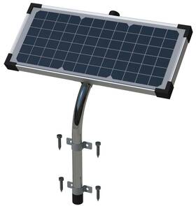 Ghost Controls B01giv8sbm Premium 10w Monocrystalline Solar Panel For Automatic Gate Opener