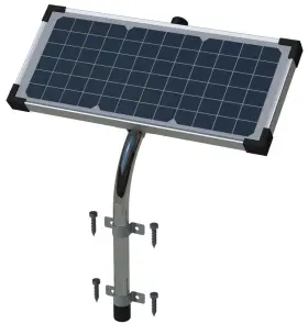 B01giv8sbm Ghost Controls Premium 10w Monocrystalline Solar Panel For Automatic Gate Opener