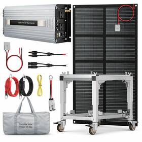 Giandel Sm3-1200jsc Solar Kits Portable 150 Watt Panel Foldable 1200 Invert