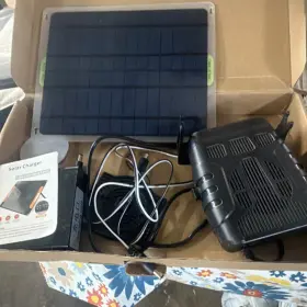 I02w02-052-05 Giant Of Sun Portable 12v Monocrystalline Solar Panel Kit Camping