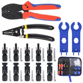 G-1041 Glarks 24pcs Solar Crimper Crimping Tools For 2.5/4/6mm Panel Pv Cable