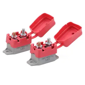 Cbat3627-40 Gloaso 12v 24v 40a Auto Reset Circuit Breaker With Stud Bolt And Cover For Automotiv