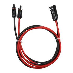Globalmart-top Gt3323866 1 Pair 5 Feet Solar Panel Extension Cable Wire Connector 10 Awg Black Red