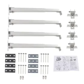 Gt8185632 Globalmart-top 2 Set Universal Adjustable Solar Panel Bracket Heavy Duty Mount Rack For Camper