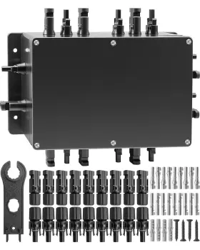 Combinerdhrvhl01 Gmura 8 String Solar Pv Combiner Box Ip68 Waterproof Circuit Breaker With 30a