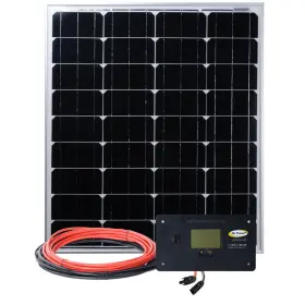 Gp-eco-80 Go Power 72627 80 Watt Solar Kit With W