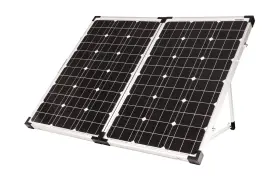 Gp-psk-90 Go Power 90w Portable Folding Solar Kit Black