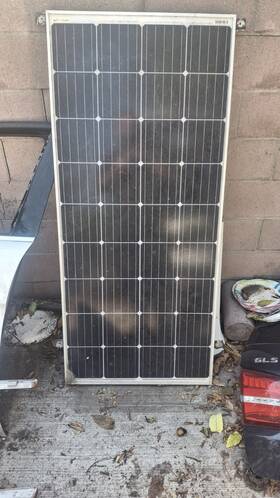 Go Power Gp-pv-190m 190 Watt Solar Panel Overland Sprinter Camper