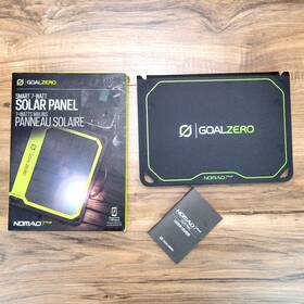 Goal Zero 11805 Nomad 7 Plus Solar Panel Backpacking Hiking Camping Charger Nice