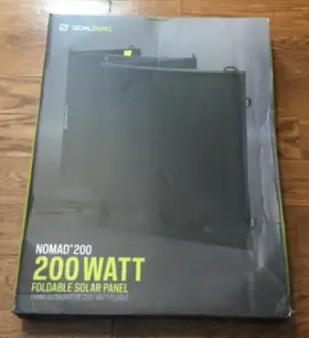11930 Goal Zero Nomad 200 Watts Portable Solar Panel #