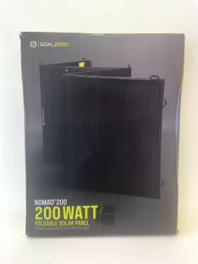 13007 Goal Zero Nomad 200 Portable Solar Panel Open Box