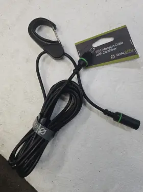 98086 Goal Zero 6mm Extension Cable 9ft With Carabiner