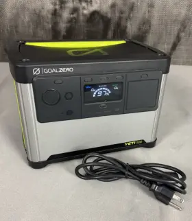 Gz37000 Goal Zero Lightly Used Yeti 500 37000 500wh Lithium Portable Power Station