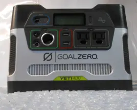 Yeti400 Goal Zero Yeti 400 Battery Bank Portable Power Station Work No Charger