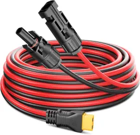 Xt60 Gonifeto 313045972936 Solar Connector To Cable 12awg 25ft Charging Wire