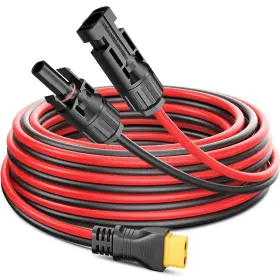 Xt60 Gonifeto 766652789136 Solar Connector To Cable 10awg 9 Ft Charging Wire For Portable Power
