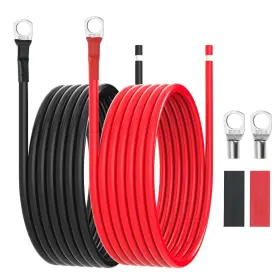 Cable-0516 Gopayia 10 Awg Battery Cables Gauge Solar Panel Wire Tinned Copper Extension Cable