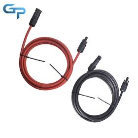 Greatparts Gre91320 1 Pair 10 Feet Black Red Wire Connector Solar Panel Extension Cable 10awg