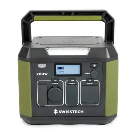 200w Greatstar 313085438409 Swiss Tech Portable Power Station 193wh Solar Generator For Camping And T