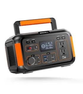 500w Grecell 749085643473 Portable Power Station 444wh Solar Generator With 110v Pure Sine Wave Ac