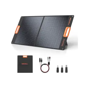 Sp-100 Grecell 795063939434 100w Portable Solar Panel For Power Station Generator 20v Foldable S