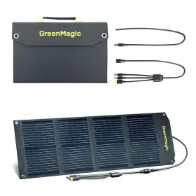 Greenmagic 860011277538 60 Watt Portable Solar Panel For Smartwatches Phones Powerbank Tablets La