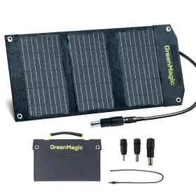 Ea-20p Greenmagic 20 Watt Portable Solar Battery Charger Ideal For Power Station