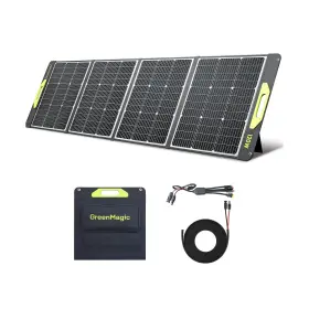 Gm120w Greenmagic 120w Portable Solar Panel Foldable 19v For Outdo