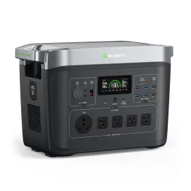 Growatt 975609721714 Portable Power Station Infinity 2000 Black Electric Solar Generator