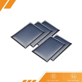 Gryfton 669739205263 Pack Of 5 5v 50ma Poly Mini Solar Cell Panel Module Diy 60mm X 44mm