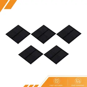 Gryfton 686687011159 5 X Mini Solar Panel Cell 2v 150ma 0.3w 60mm For Diy