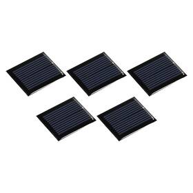 Gryfton 746453565320 Pack Of 10 Mini Solar Panel Cell 1v 80ma 0.08w 30mm X 25mm