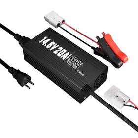 Gryong 749799494439 12v 20a Lithium Battery Charger Ac-dc Fast And Smart 14.6v Lifepo4