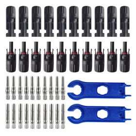 Guipqs 916107535755 Solar Connectors Panel Cable With To