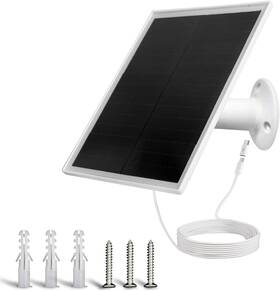 Gulisot 313052592554 6w Solar Panel Charger With Micro Usb And Usb-c Port For Dc 5v Outdoo