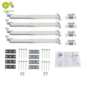 Opp2383728 Gurdtopo Aluminum Solar Panel Tilt Mount 2pcs Adjustable Stand For Off-grid Outdoor Roof