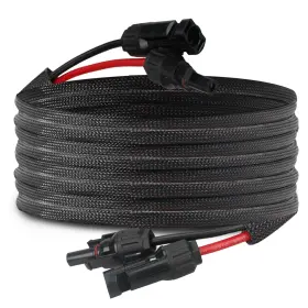 Gypns 717331338831 Solar Panel Extension Cable 30ft Twin Wire Mc4 Connectors Compati
