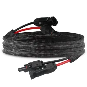 Gypns 717331341206 Solar Panel Extension Cable 10ft Twin Wire Female And Male Connector C
