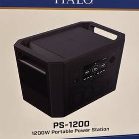 Halo Ps-1200 1200w Portable Power Station Ac Usb Connectivity