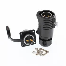 Lp20 Hangton Connect 162377976634 2 Pin Male Cable Plug Female Panel Socket For Rv Solar Furrion S
