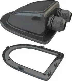 Haoguo 743815173452 Abs Solar Double Cable Entry Gland For All Types 2mm To 6mm
