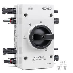 Hcovtxr Hdis-4 32a 1000vdc Solar Disconnect Switch 4 Pole Ip66 Waterproof Isolator Switchttt