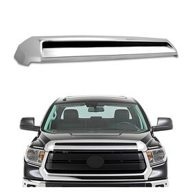 Hecasa Cb-1131 Hood Bulge Molding Compatible With 2014-2021 Toyota Tundra Silver Colo