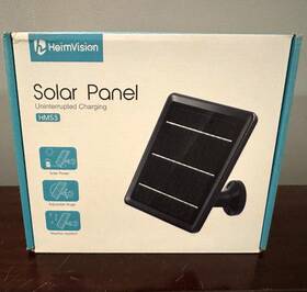 Heimvision Hms3 Solar Panel 5.5v 3w For Freed 3 Camera Open Box Oem